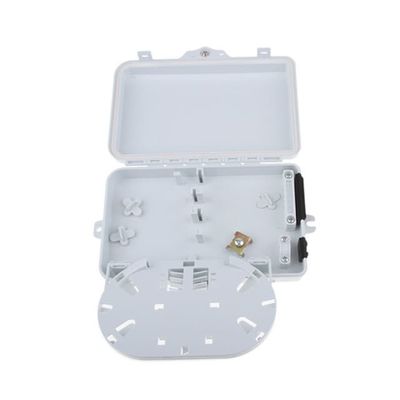 6Port Sc APC/UPC SM SX PC+ABS Licht Grey For Telecom van de vezel Optisch Einddoos