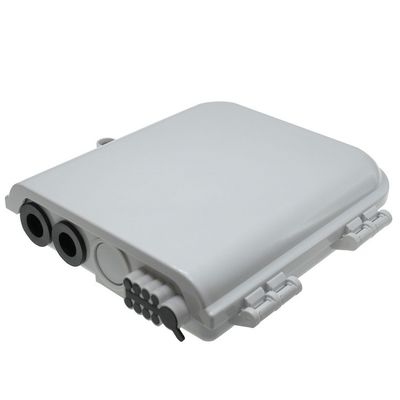 Vezel Optische Einddoos 8Core SM/DX SC/LC/ST/FC Lichtgrijze/Zwarte IP 66