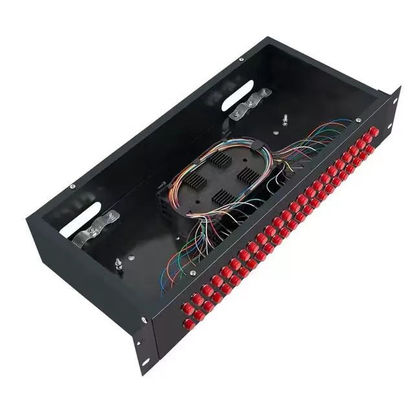 2U het Comité van de optische Vezeldistributie het Rek van de Doosbijlage zet Fc-Adapter op