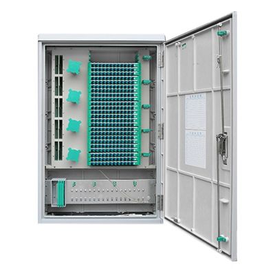 SMC-het Vezelkruis sluit het Metaal288core FDT Doos aan van het Straatkabinet FTTH