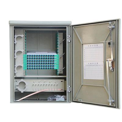 144 van de kern het Openluchtvezel Optische Waterdichte SMC Materiaal van het de Distributiekabinet FTTH