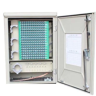 144 van de kern het Openluchtvezel Optische Waterdichte SMC Materiaal van het de Distributiekabinet FTTH