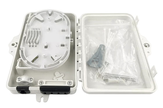 4Port van de vezel maken de Optische Einddoos Simplexsm Witte Kabels van Sc ip-66 waterdicht