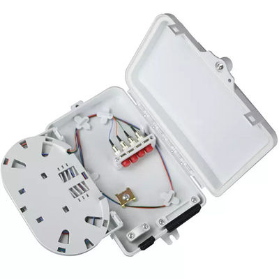 4Port van de vezel maken de Optische Einddoos Simplexsm Witte Kabels van Sc ip-66 waterdicht