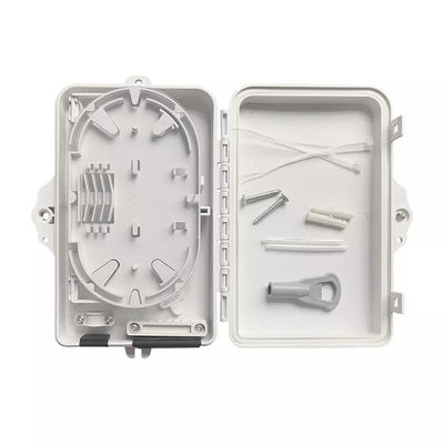 4Port van de vezel maken de Optische Einddoos Simplexsm Witte Kabels van Sc ip-66 waterdicht