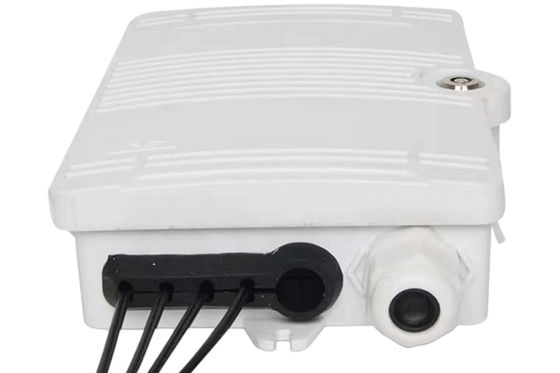 4Port Sc UPC SX SM Witte IP66 van de vezel Optisch Einddoos voor Telecommunicatie