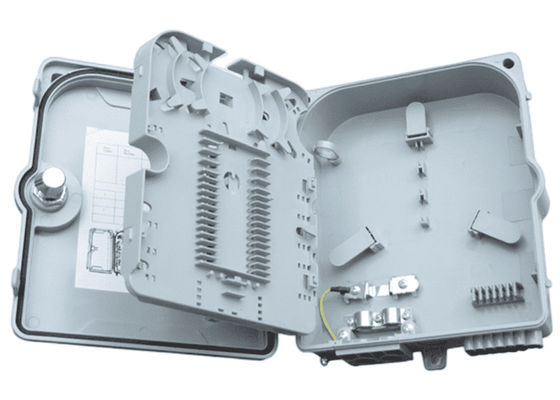 Vezel Optische Einddoos 12Port SC/LC/ST/FC ip-66 UPC/APC Lichtgrijze FTTH