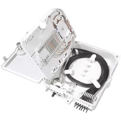 Vezel Optische Einddoos 12Port SC/LC/ST/FC ip-66 UPC/APC Lichtgrijze FTTH