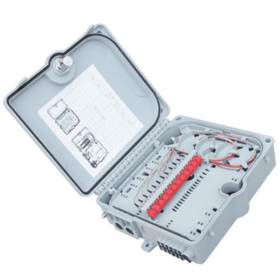 Vezel Optische Einddoos 12Port SC/LC/ST/FC ip-66 UPC/APC Lichtgrijze FTTH