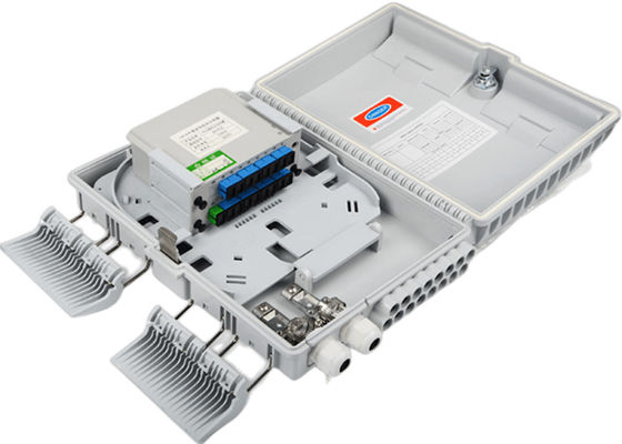 De binnen/Openluchtdoos van de de Vezel Optische FTTH Splitser van de 16 Havensplitser