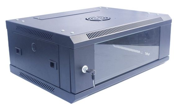 Het enige het Rekkabinet van de Sectie4u Server versterkte Muur opzet met Ventilator