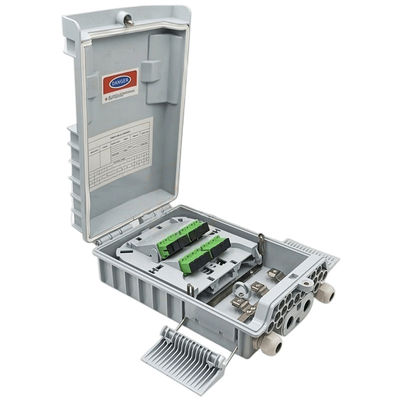 SM/de Doos Lichtgrijze 1x8 PLC van de MM.vezel Optische Splitser Splitser
