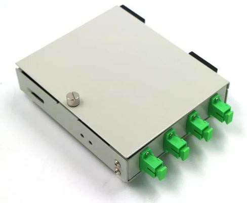 FTB-de Reeksmuur zet Vezel Optische Einddoos 4 Kern FTTH met Apc Adapters op