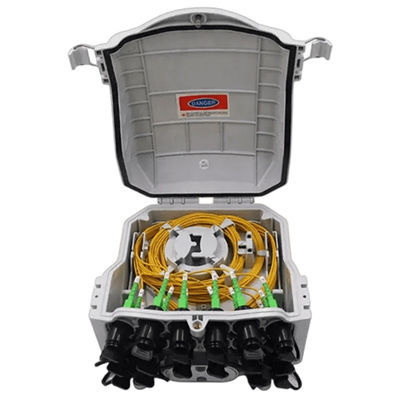 De Oplossingen van Sc IP65 PC+ABS FTTX van HUAWEI MINI Fiber Optic Terminal Box 16Core