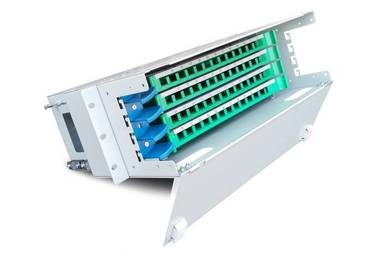 Optische de Distributieeenheid Singemode 48 Optisch het Flardcomité LC van ODF van de Havenvezel
