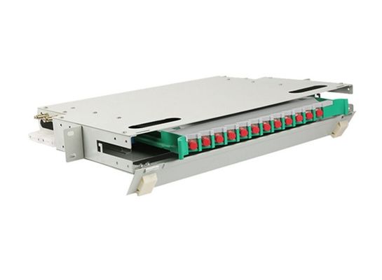 12 het Comité van het kernodf Flard FC 1U het Rek zet Doos 19“ op Optische Vezel