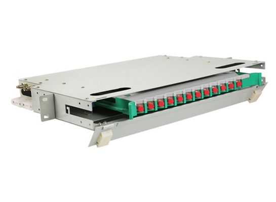 12 het Comité van het kernodf Flard FC 1U het Rek zet Doos 19“ op Optische Vezel