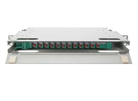 12 het Comité van het kernodf Flard FC 1U het Rek zet Doos 19“ op Optische Vezel