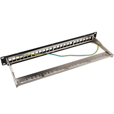 het Comité van het de Havenstp Flard van 1U 24 RJ45 het Rek zet Cat6-Flardcomité Spatie op