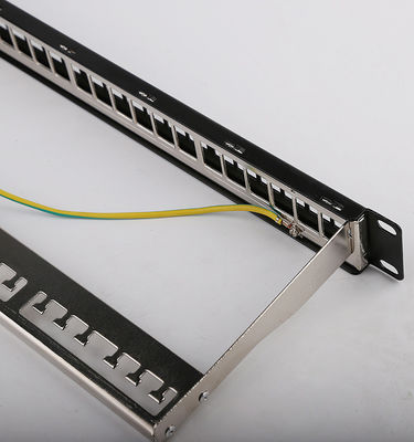 het Comité van het de Havenstp Flard van 1U 24 RJ45 het Rek zet Cat6-Flardcomité Spatie op