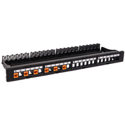 Het Comité van het het Netwerkflard van CAT5 CAT6 Comité van het de Havenflard van UTP het Spatie Leeggemaakte RJ45 24