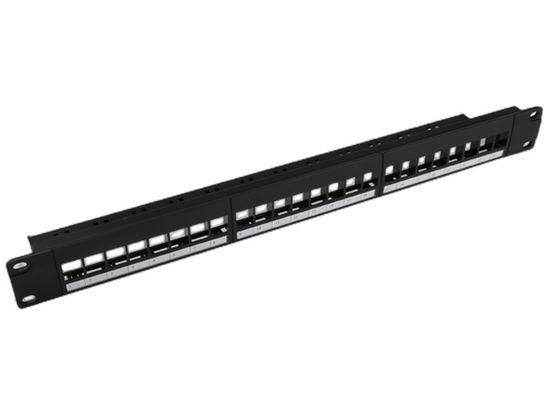 1 Leeg Kader 24 van RU Network Patch Panel C5e Leeggemaakte het Comité van het Havenflard