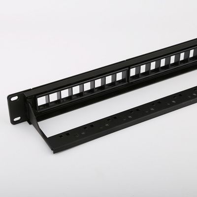 1 Leeg Kader 24 van RU Network Patch Panel C5e Leeggemaakte het Comité van het Havenflard