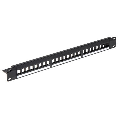 1 Leeg Kader 24 van RU Network Patch Panel C5e Leeggemaakte het Comité van het Havenflard