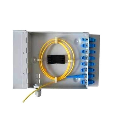 De Doos8port Sc/LC/ST/FC van FTTH Mini Wall Mount Fiber Optic Eind