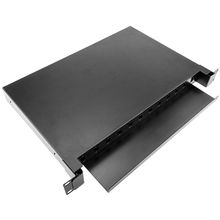 48 Core 430x200x46mm zwart glasvezel patchpaneel