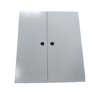 Wandmontage 72 vezels Optisch verdeelframe Metalen dubbele deuren Dubbele sloten