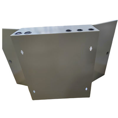 Metalen wand montage vezel behuizing 72 kern met 2 deuren en dubbele sloten