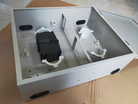 72 Port 1-door Wall Mount Fiber Enclosure 144 Fibres (LC/DX) Cold Roll Steel Sheets