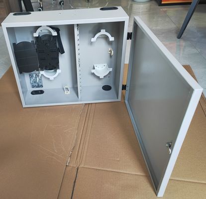 72 Port 1-door Wall Mount Fiber Enclosure 144 Fibres (LC/DX) Cold Roll Steel Sheets