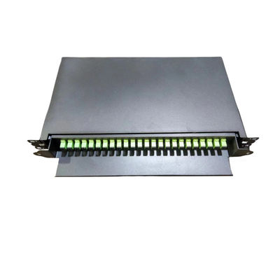 Rack Mount 19 inch glasvezel patch panel voor enkelmodus of multimode kabel type