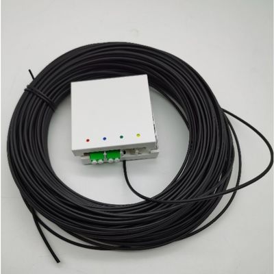 LC/APC Preconnectorized Fiber Termination Boxes 4 Fibers 10-100M Wall Outlet Box 4fo