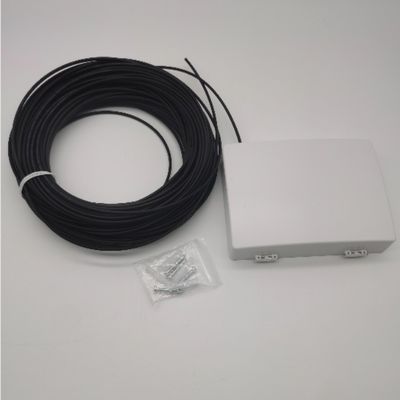 6Cores LC/APC Pre-Connectorized optische distributiebox 6Fibers Wall Outlet PTO Box