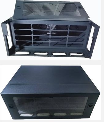 4U 19 "Rack Mount Fiber Optic Patch Paneel ODF FOBOT 4U 384 CORES MPO LC SM OM3 OM4 Adapter Panel Chassis
